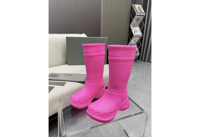 balenciaga x Cr*0*s chunky rubber boots