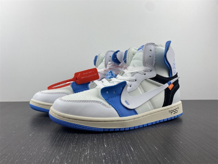 OW Air Jordan 1 AQ0818-168