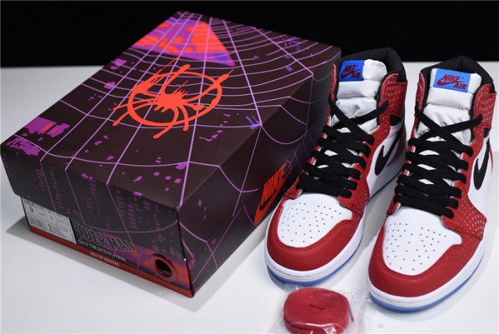 Jordan 1 Retro High Spider-Man Origin Story - 555088-602