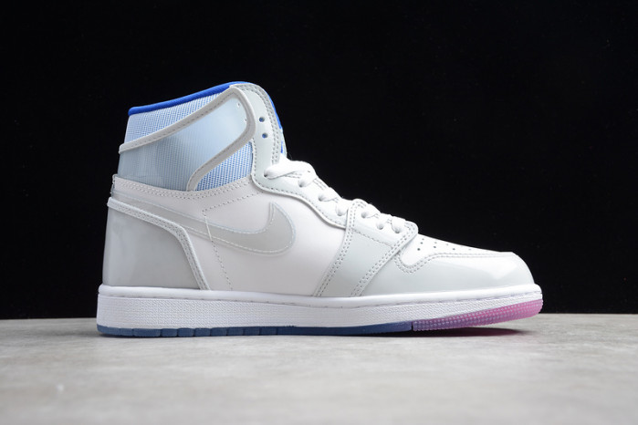 Jordan 1 Retro High Zoom White Racer Blue - CK6637-104