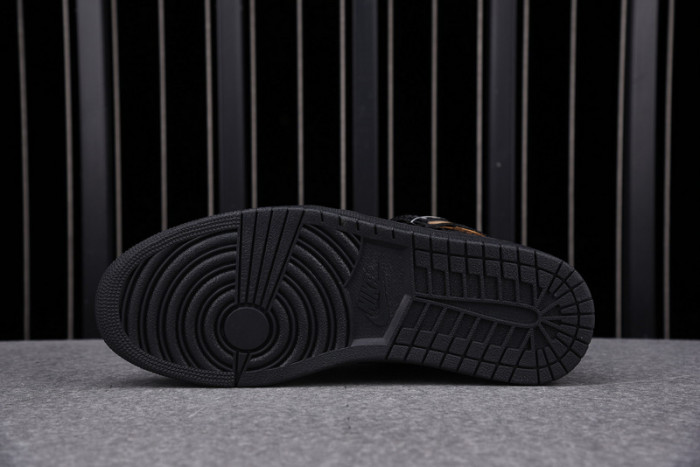 Jordan 1 Retro High Black Metallic Gold (2020) - 555088-032