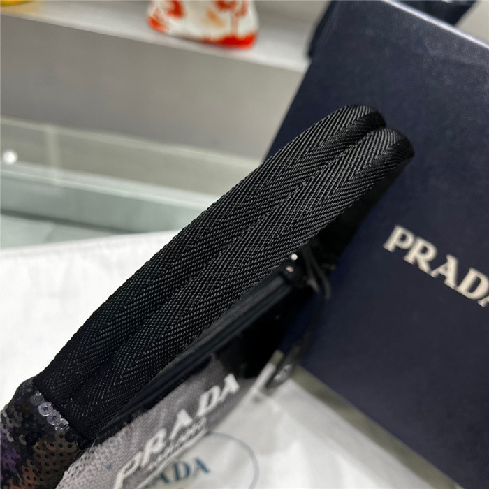 Prada 1N1419 Nylon Hobo Bag-24*11*7CM