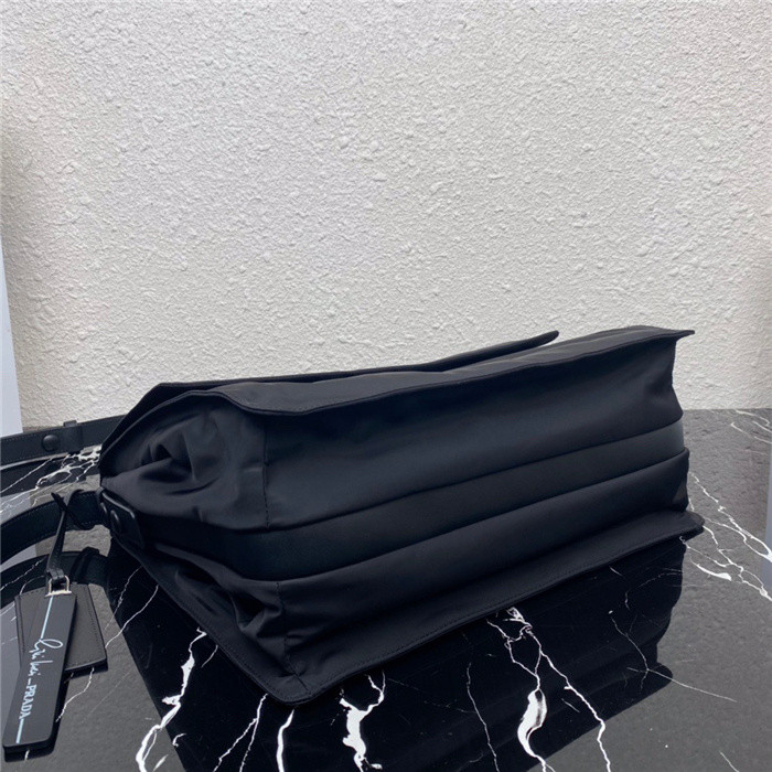 PRADA MEDIUM PADDED NYLON SHOULDER BAG